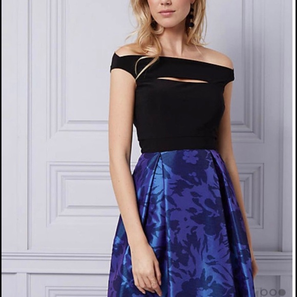 le chateau off the shoulder dress le chateau | Dresses | New Le Chateau Knit Crpe Offtheshoulder Dress